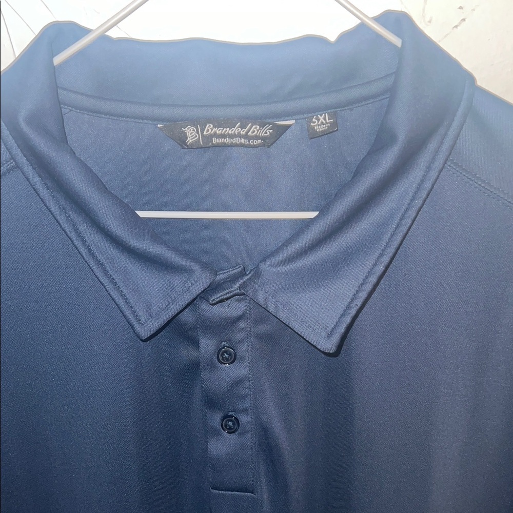 XXXL Branded Bills Men's Navy Polo Shirt